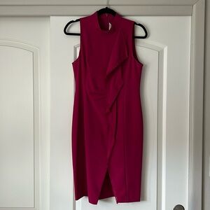RACHEL Rachel Roy Sleeveless Pink/Fuchsia Dress